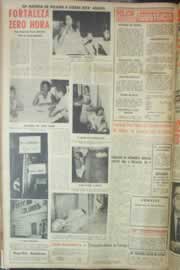 Página do jornal Correio do Ceará de agosto de 1962