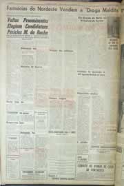 Página do jornal Correio do Ceará de agosto de 1962