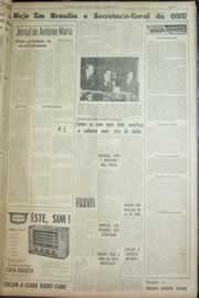 Página do jornal Correio do Ceará de agosto de 1962