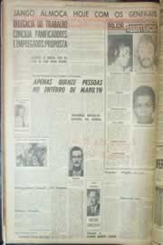 Página do jornal Correio do Ceará de agosto de 1962