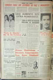 Página do jornal Correio do Ceará de agosto de 1962