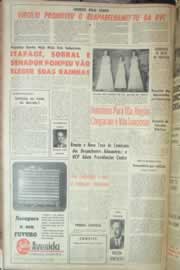 Página do jornal Correio do Ceará de agosto de 1962