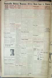Página do jornal Correio do Ceará de agosto de 1962
