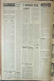Página do jornal Correio do Ceará de agosto de 1962