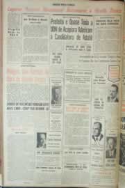 Página do jornal Correio do Ceará de agosto de 1962