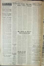 Página do jornal Correio do Ceará de agosto de 1962