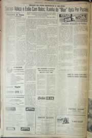 Página do jornal Correio do Ceará de agosto de 1962