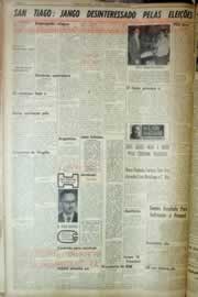 Página do jornal Correio do Ceará de agosto de 1962
