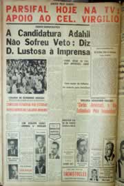 Página do jornal Correio do Ceará de setembro de 1962