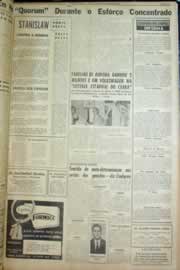 Página do jornal Correio do Ceará de setembro de 1962