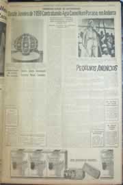 Página do jornal Correio do Ceará de setembro de 1962