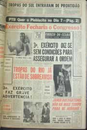 Página do jornal Correio do Ceará de setembro de 1962
