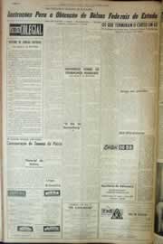 Página do jornal Correio do Ceará de setembro de 1962