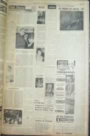 Página do jornal Correio do Ceará de setembro de 1962