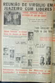 Página do jornal Correio do Ceará de setembro de 1962