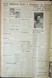Página do jornal Correio do Ceará de setembro de 1962