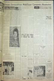 Página do jornal Correio do Ceará de setembro de 1962
