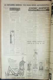 Página do jornal Correio do Ceará de setembro de 1962