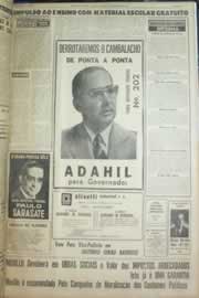 Página do jornal Correio do Ceará de setembro de 1962