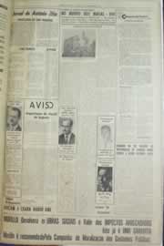 Página do jornal Correio do Ceará de setembro de 1962