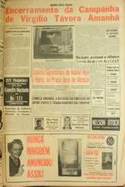 Página do jornal Correio do Ceará de outubro de 1962