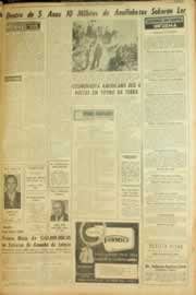 Página do jornal Correio do Ceará de outubro de 1962