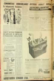 Página do jornal Correio do Ceará de outubro de 1962