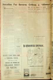 Página do jornal Correio do Ceará de outubro de 1962