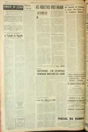 Página do jornal Correio do Ceará de outubro de 1962
