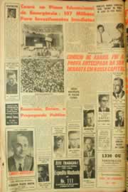 Página do jornal Correio do Ceará de outubro de 1962