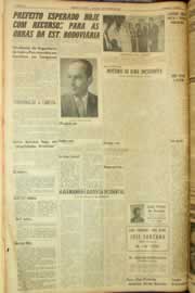 Página do jornal Correio do Ceará de outubro de 1962