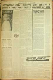 Página do jornal Correio do Ceará de outubro de 1962