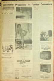 Página do jornal Correio do Ceará de outubro de 1962