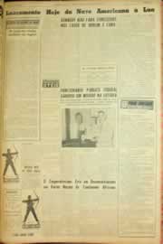 Página do jornal Correio do Ceará de outubro de 1962