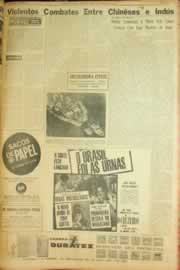 Página do jornal Correio do Ceará de outubro de 1962