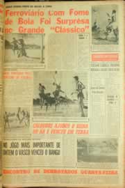 Página do jornal Correio do Ceará de outubro de 1962