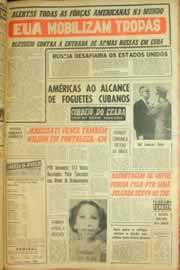 Página do jornal Correio do Ceará de outubro de 1962