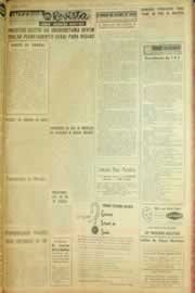 Página do jornal Correio do Ceará de outubro de 1962