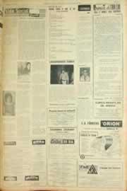 Página do jornal Correio do Ceará de outubro de 1962