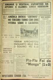 Página do jornal Correio do Ceará de outubro de 1962