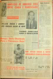 Página do jornal Correio do Ceará de dezembro de 1962
