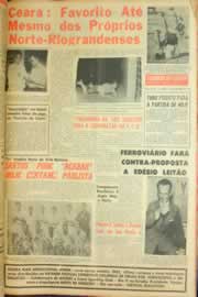 Página do jornal Correio do Ceará de dezembro de 1962