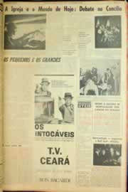 Página do jornal Correio do Ceará de dezembro de 1962