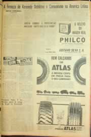 Página do jornal Correio do Ceará de dezembro de 1962