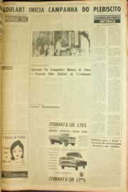 Página do jornal Correio do Ceará de dezembro de 1962