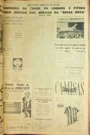 Página do jornal Correio do Ceará de dezembro de 1962