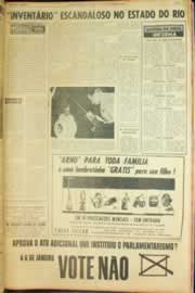 Página do jornal Correio do Ceará de dezembro de 1962