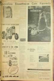 Página do jornal Correio do Ceará de dezembro de 1962