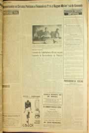 Página do jornal Correio do Ceará de dezembro de 1962