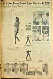Página do jornal Correio do Ceará de dezembro de 1962